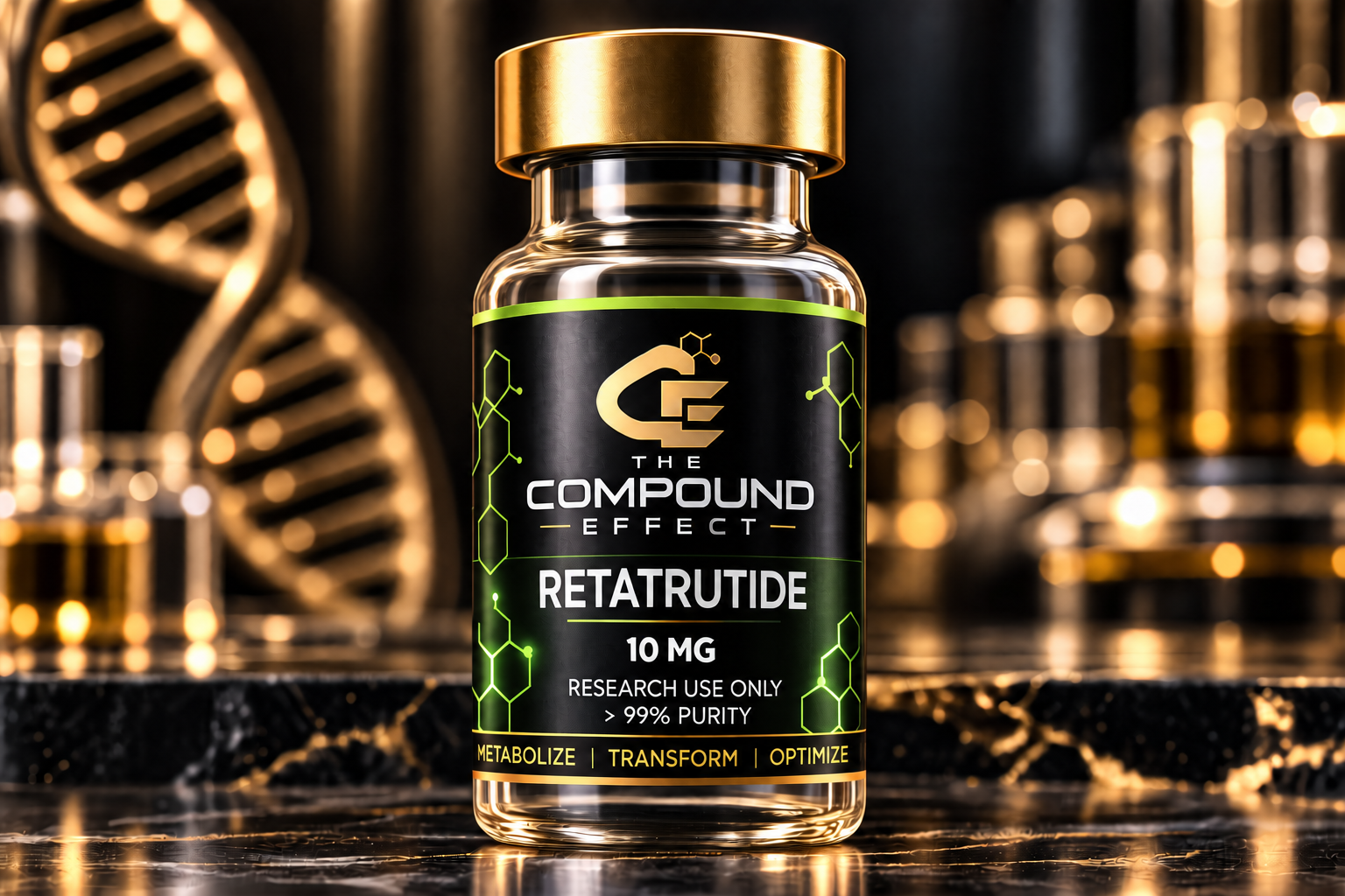 Retatrutide — The Compound Effect vial